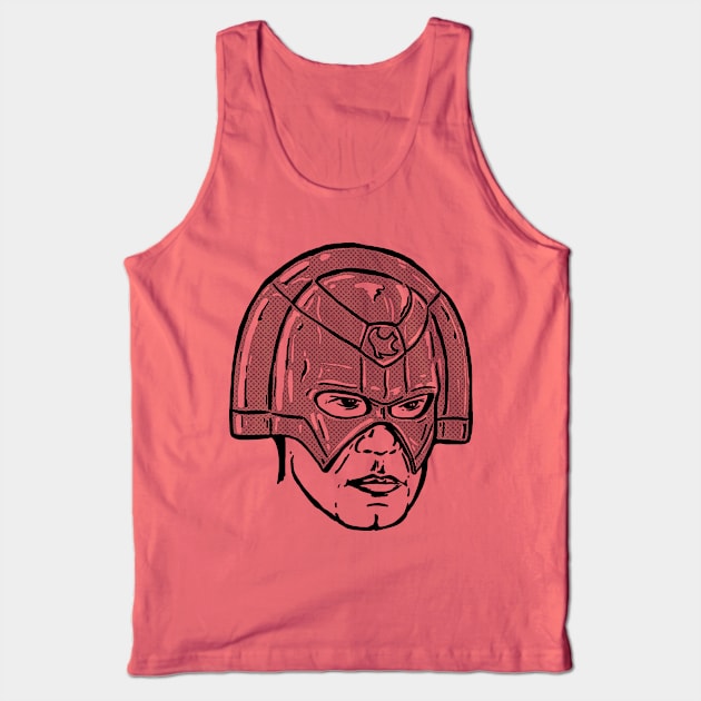 Peacemaker (hand drawn John Cena) Tank Top by UselessRob